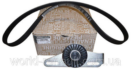 Renault (Original) 117201773R - Комплект ремня генератора на Рено Кангу I 1.4i,1.6i (-AC) с 1998г., фото 1