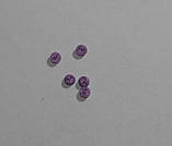 Гудзик для ляльок мікро, 4 мм, № 4.25 відтінок бузкового, фото 2