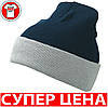 Шапка комбінована із закотом mb7550, фото 8