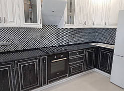 Стільниця чорний кварц