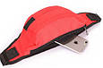 Сумка на пояс POOLPARTY bumbag-oxford-red красная, фото 3