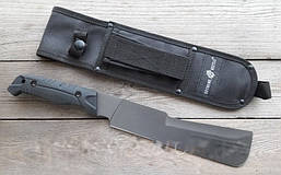 Сталеве лезо Мачете (сталь), рукоять обгумована, піхви з кордуры відмінна якість