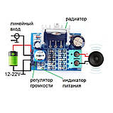 TDA2030A Hi-Fi Модуль підсилювача низької частоти 6-12v до 18w класу АВ, фото 2