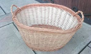 Кошик плетений великий на овочі та фрукти