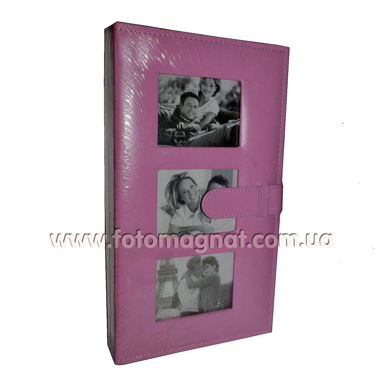 Фотоальбом с застёжкой (альбом для фотографий) 300/10х15см