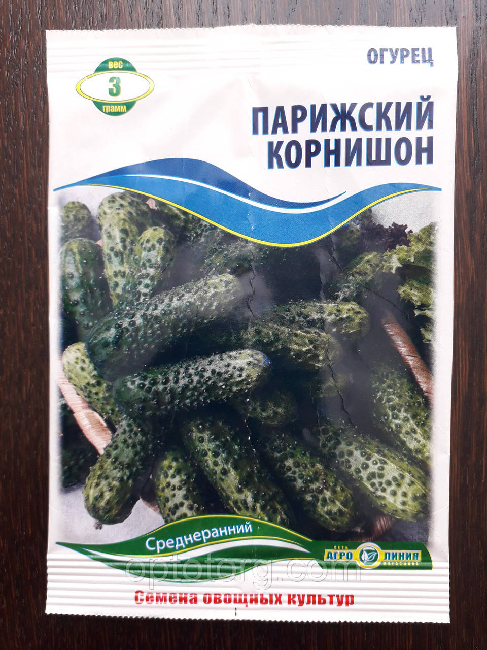 Насіння огірків Паризький корнішон 3 г