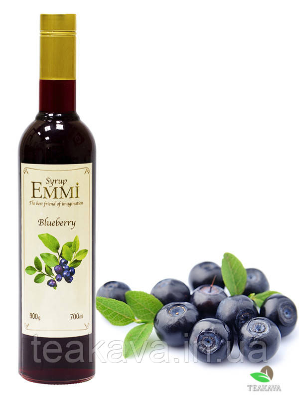 Сироп Emmi Чорниця 0,7 л (скляна пляшка)