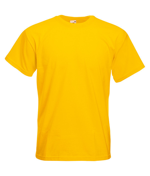 Чоловіча футболка Super Premium 3XL, 34 Сонячний Жовтий