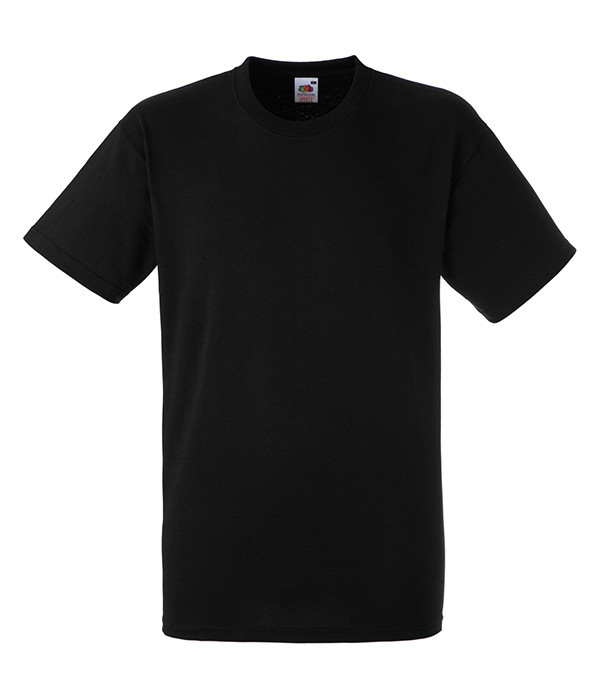 Чоловіча футболка щільна Heavy Cotton XL, Чорний