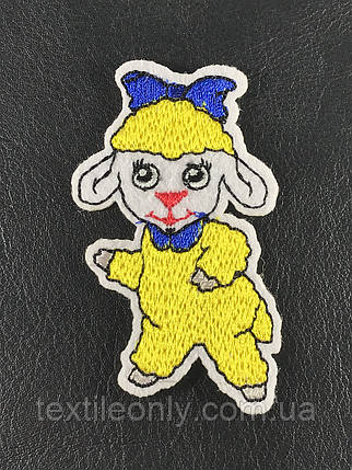 Нашивка Овечка 43х70 мм, фото 1