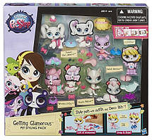 Набор Littlest Pet Shop Getting Glamorous Pet Styling