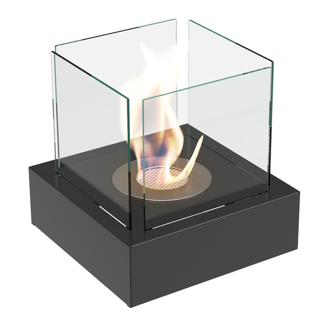 Біокамін TANGO 3 чорний KRATKI, фото 1