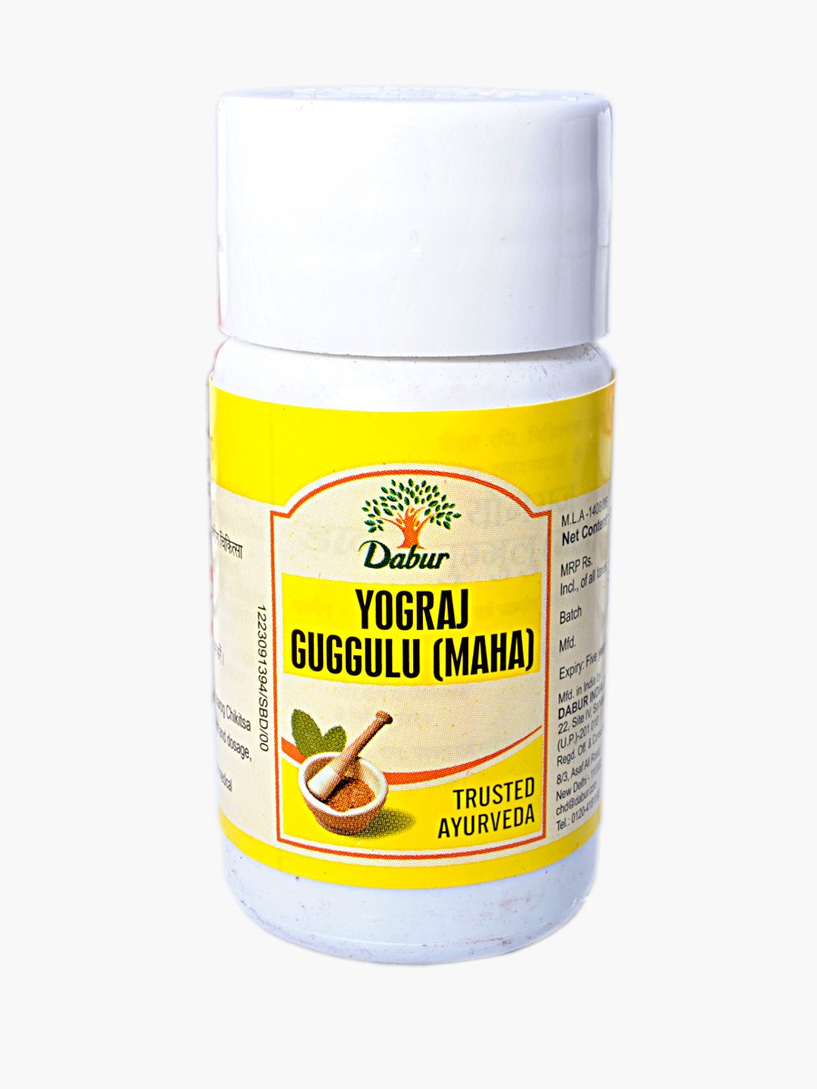 MAHA YOGRAJ GUGGULU (MAHA) (40TAB) DABUR, МАХАЙОГАРАДЖ ГУГГУЛ