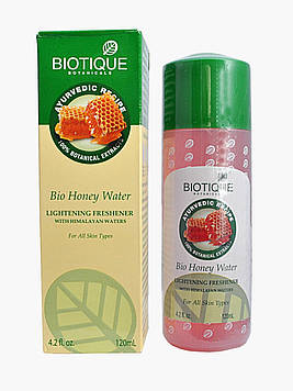 BIO HONEY WATER (120ML) BIOTIQUE. БІО МЕДОВА ВОДА 120МЛ. БІОТІК