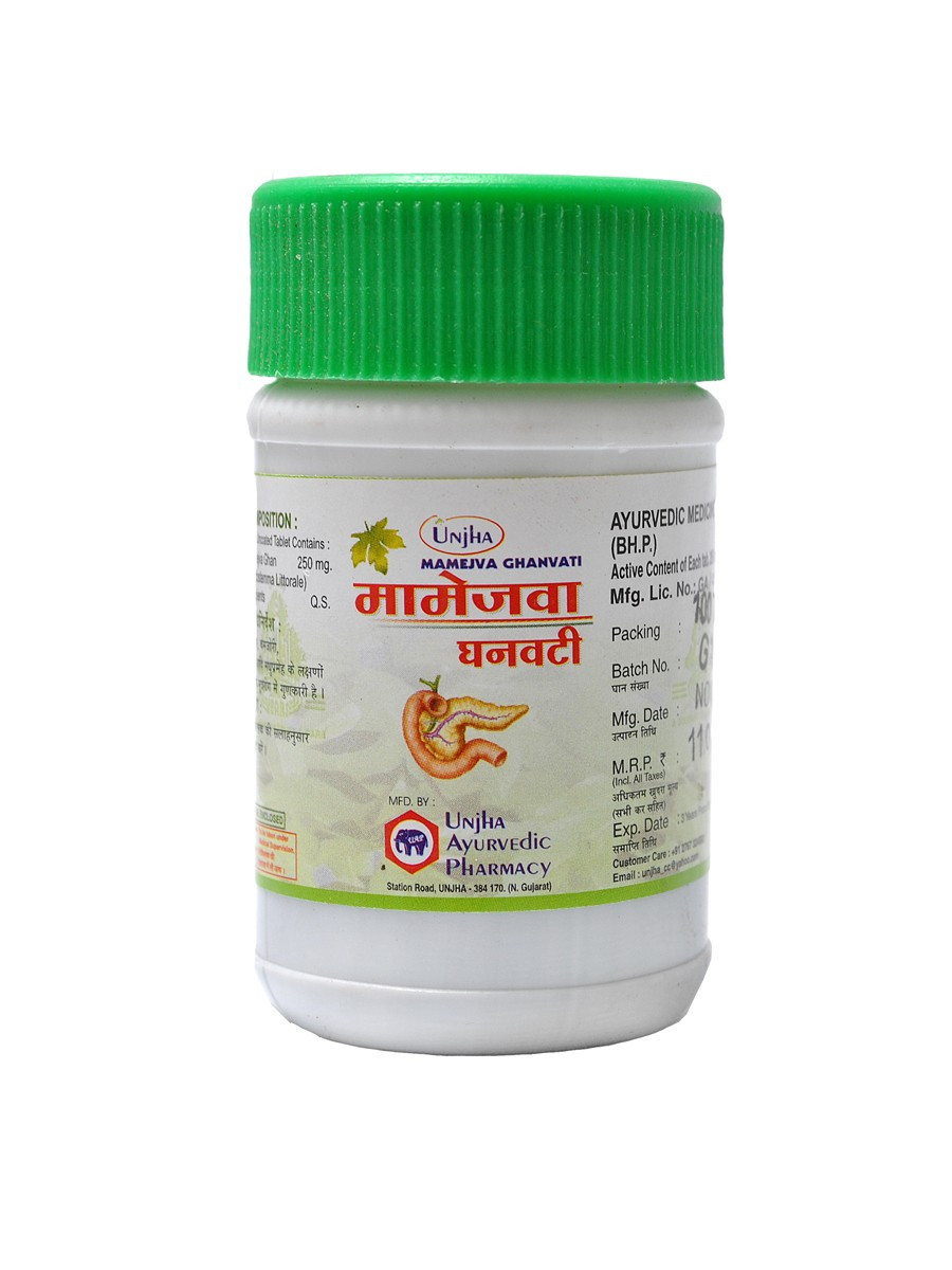 MAMEJVA GHAN VATI (100TAB) UNJHA, МАМЕДЖВА ГАНВАТИ, фото 1