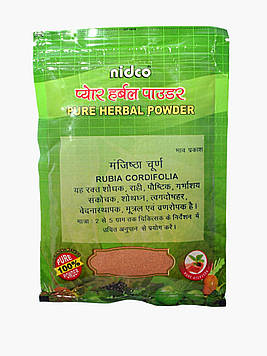 MANJISHTHA CHURNA (RUBIA CORDIFOLIA) (50GM) NIDCO, МАНЖИШТА ЧУРНА РАСПРОДАЖА