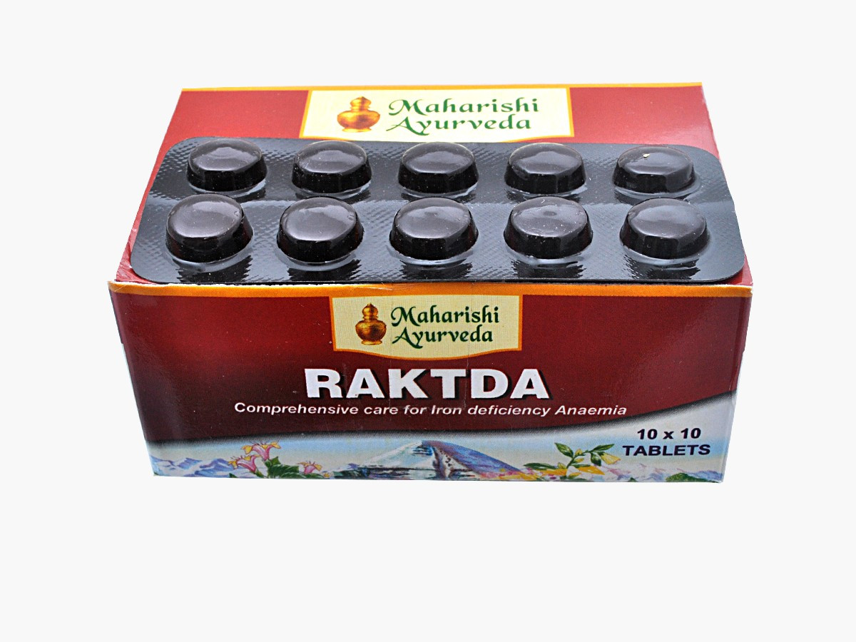 RAKTDA (10TAB) MAHARISHI AYURVEDA, РАКТА МАХАРІШІ