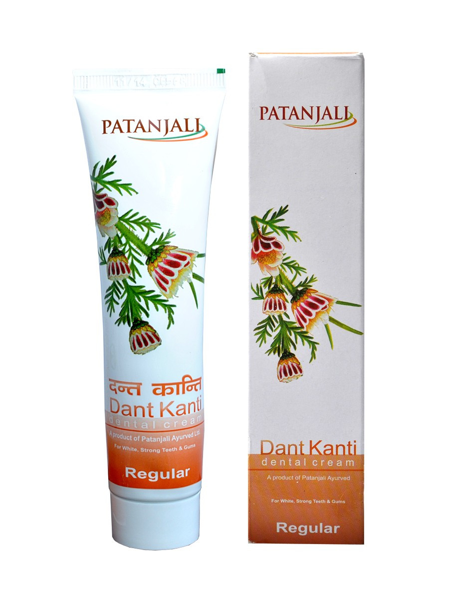 ДАНТ KANTI (100GM) PATANJALI, ЗУБНА ПАСТА ДЭНТ КАНТІ