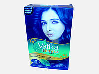 Vatika Henna Hair Colours Colouring Black Powder (60Gm). Dabur. Фарба для волосся на основі хни Ватіка чорна