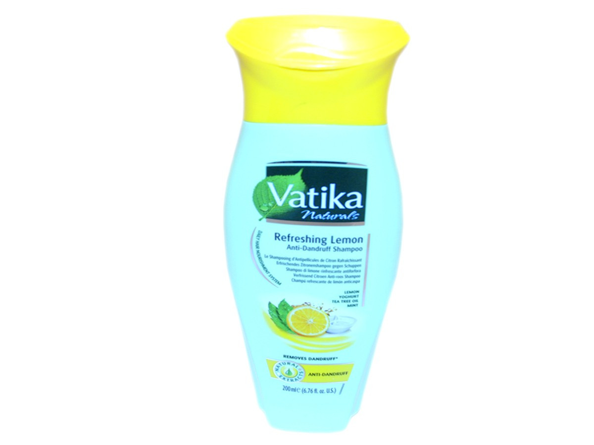 Vatika Lemon Anti-Dandruff shampoo (200ml).Dabur. Шампунь Ватіка від лупи, 200мл. Дабур