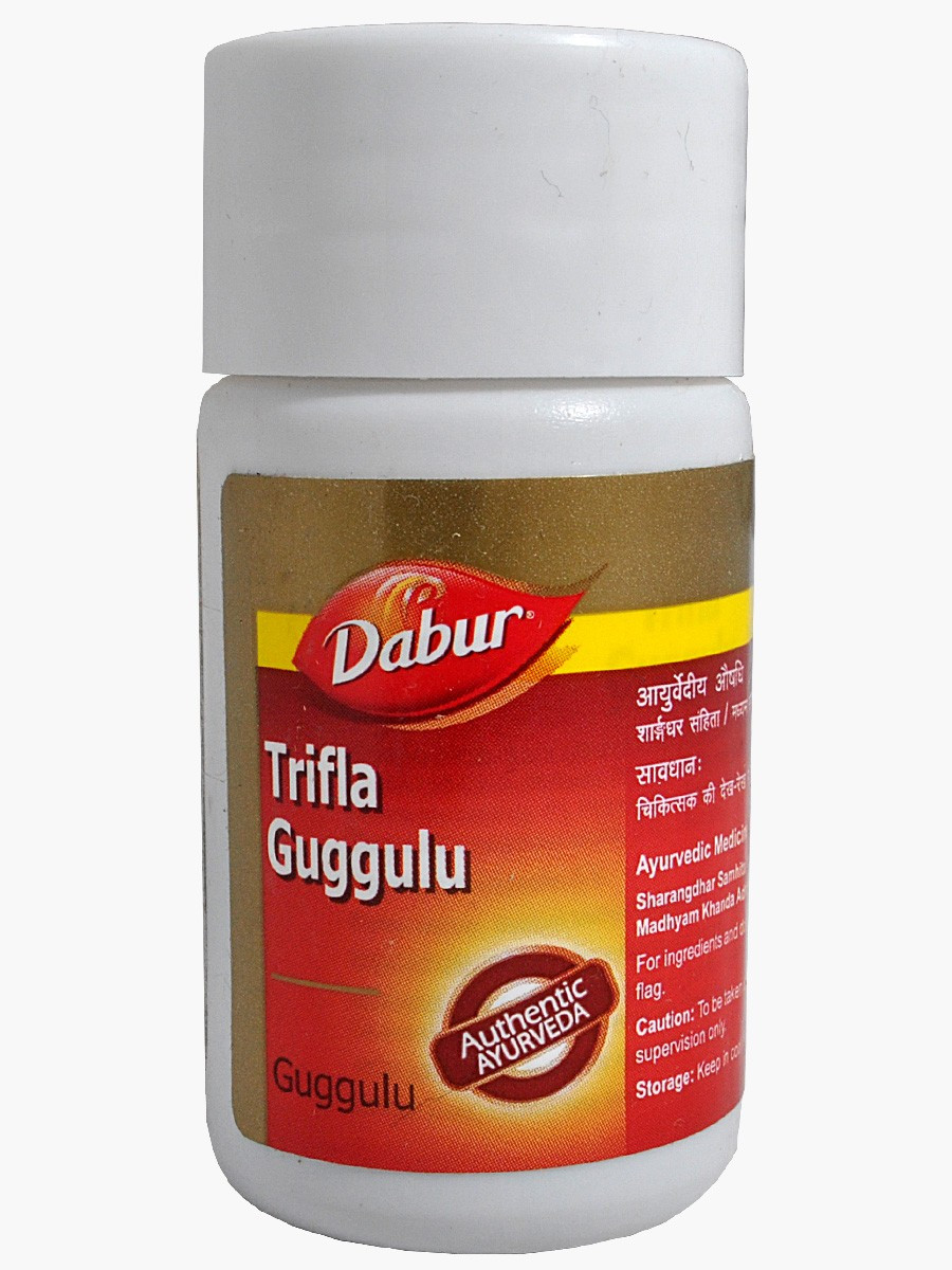 TRIPHALA GUGGULU (40TAB) DABUR, ТРІФАЛА ГУГГУЛ ДАБУР