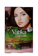 Vatika Henna Hair Colours Colouring Powder Broun (60Gm). Dabur. Фарба для волосся на основі хни Ватіка коричнева