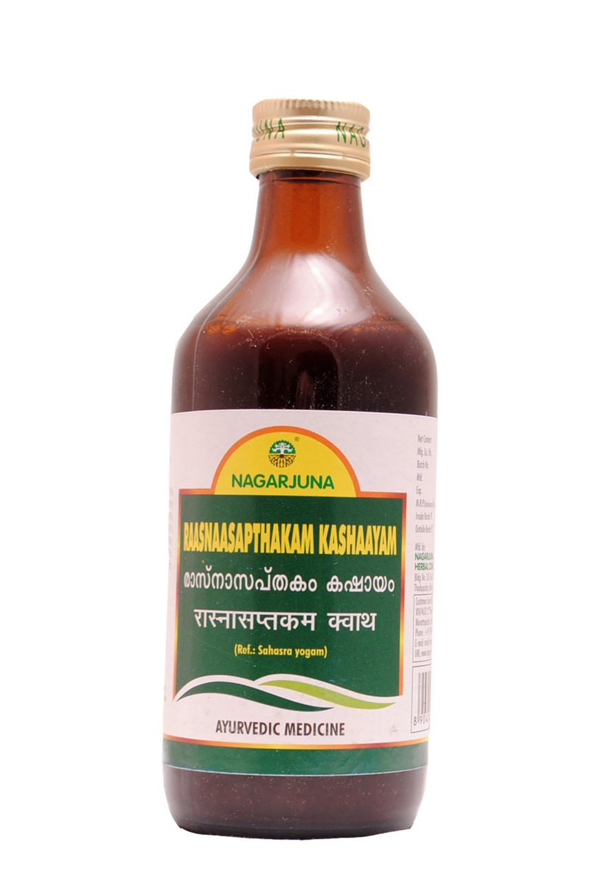 RAASNAASAPTHAKAM KASHAAYAM (200ML) NAGARJUNA, РОЗНАСАПТАКАМ КША 200МЛ. НАГАРДЖУНА