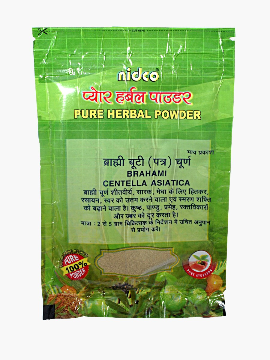 Біодобавка для покращення памяті BRAHMI CHURNA (100GM) NIDCO, БРАМІ (БРАХМІ) ЧУРНА. НІДКО