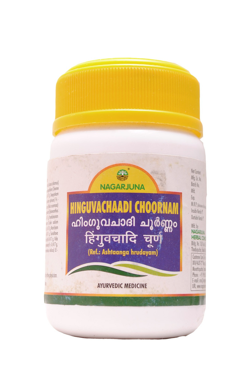 HINGUVACHAADI CHURNAM (50G) NAGARJUNA, ХИНГУВАЧАДИ ЧУРНА, 50Г НАГАРДЖУНА