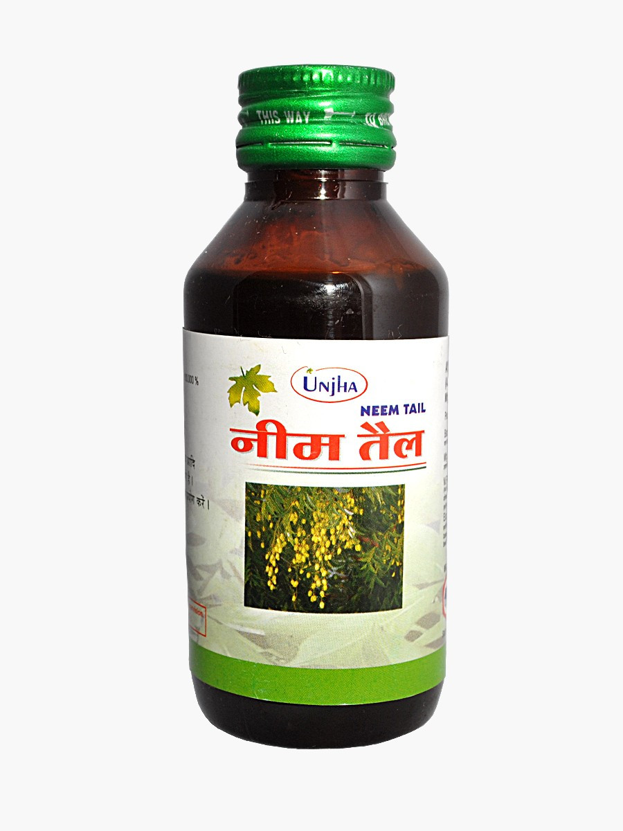 NEEM OIL (100ML) UNJHA, МАСЛО НІМ, ДЛЯ ТІЛА