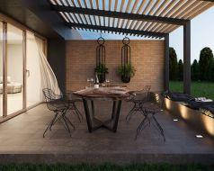 Клинкерная плитка Paradyż Ilario Beige, Ochra, Brown, Elewacja 