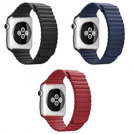 Ремінець Apple Watch Leather Loop 38 mm/40 mm (3 різновиди), фото 2