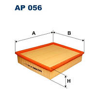 Воздушный фильтр OPEL OMEGA A, AP056