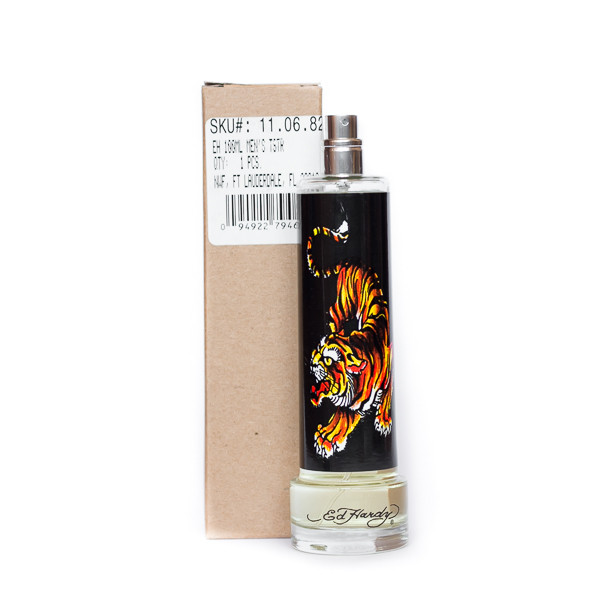 Туалетна вода чоловіча Christian Audigier Ed Hardy for Men 100ml тестер, цитрусовий амбровий аромат