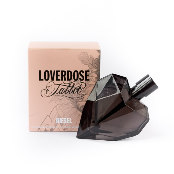 Жіноча брендова парфумована вода Diesel Loverdose Tattoo 75ml оригінал, східний квітковий аромат