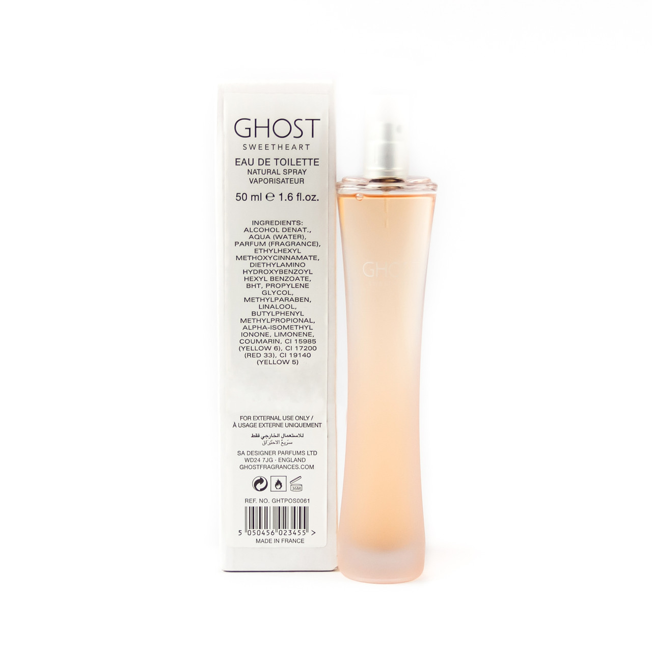 Туалетна вода жіноча Ghost Sweetheart 50ml тестер оригінал, деревний квітково-фруктовий аромат