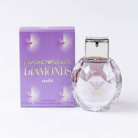 Французские женские духи Giorgio Armani Emporio Armani Diamonds Violet 50ml, сладкий фруктовый пудровый аромат