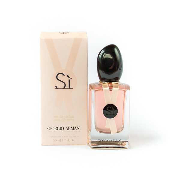Французькі жіночі парфуми Giorgio Armani Si Rose Signature II 50ml оригінал, квітково-фруктовий трояндовий аромат