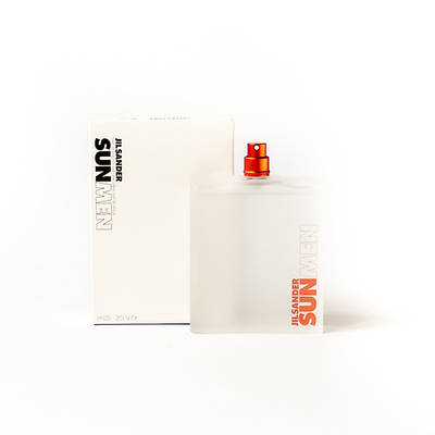 Чоловіча туалетна вода елітна Jil Sander Sun Men 125ml оригінальний тестер, свіжий цитрусово-пряний аромат