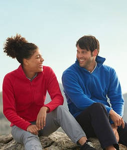 Чоловіча флісова кофта на блискавці