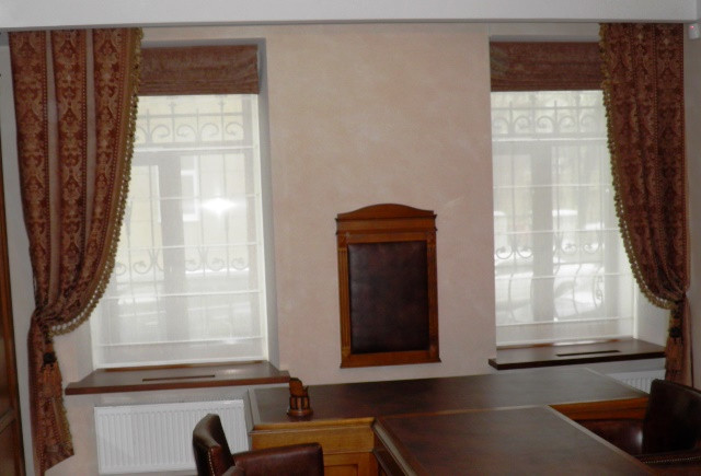 Купити тканину для штор для офісу Купити тканину для штор для офісу. Замовити пошиття штор для офісу в інтернеті