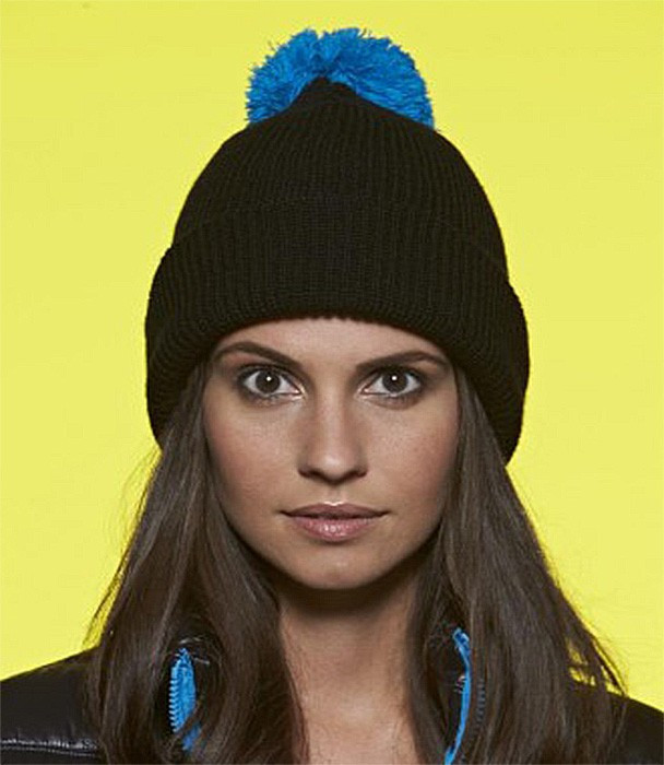 Шапка з помпоном, фото 1