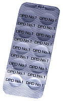 Таблетки тестерные DPD1, 1 блистер (10 таб.)