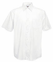 Мужская однотонная рубашка Poplin 30 Белый, XL