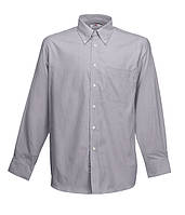Мужская классическая рубашка OC Светло-Серый, S
