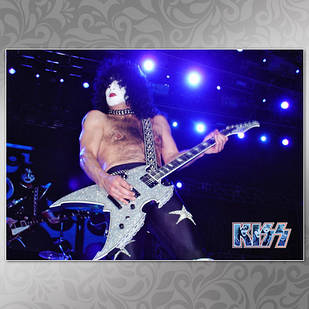 Плакат А4 Рок Kiss 006