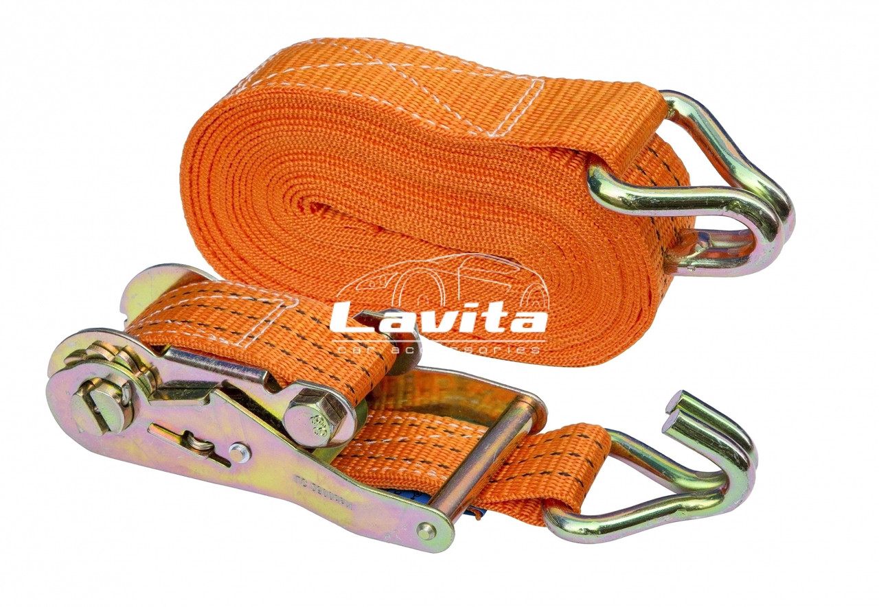 Стяжной трос 5Т 10М*50ММ П-ЭСТЕР PVC Желтый, цена 771 грн — Prom.ua (ID ...