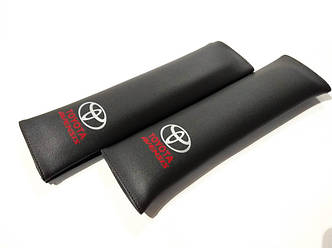 Подушки накладки на ремінь безпеки Toyota AVENSIS темно сірі