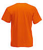Чоловіча футболка з v-подібним вирізом S, 44 Помаранчевий, фото 2