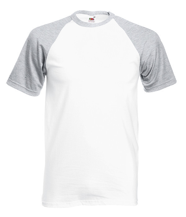 Чоловіча футболка двоколірна 2XL, WF Білий / Сіро-Ліловий